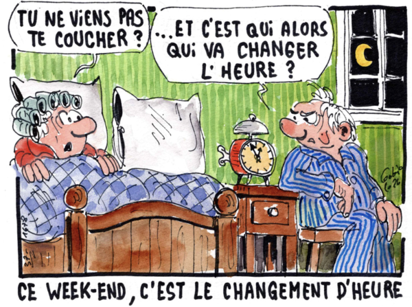 Changement d'heure